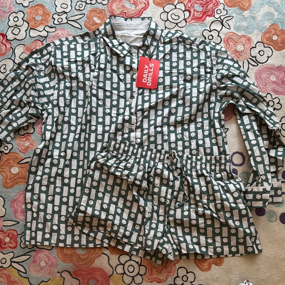 Daily Drills exclusive Christmas Pajama Set